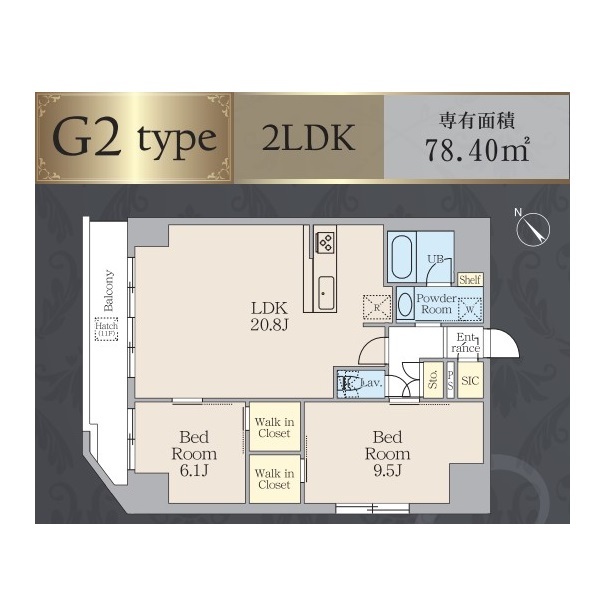 2LDK
