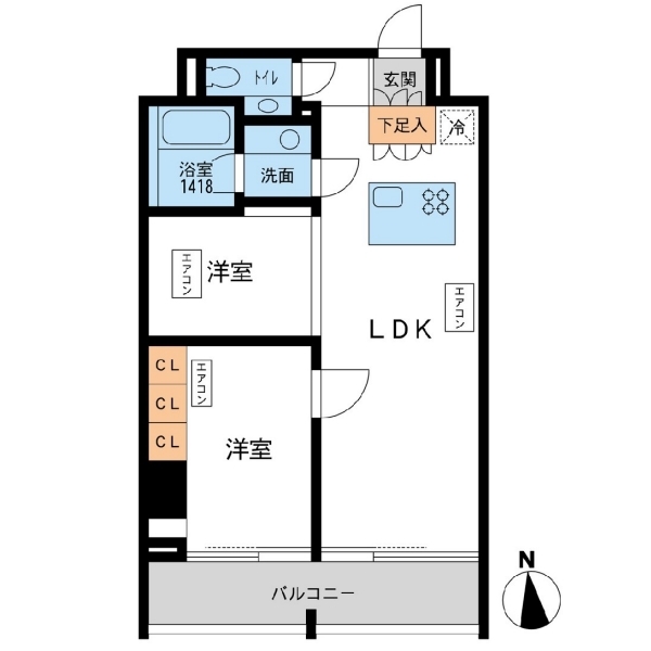 2LDK