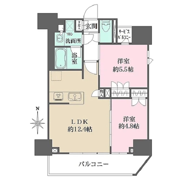 2LDK