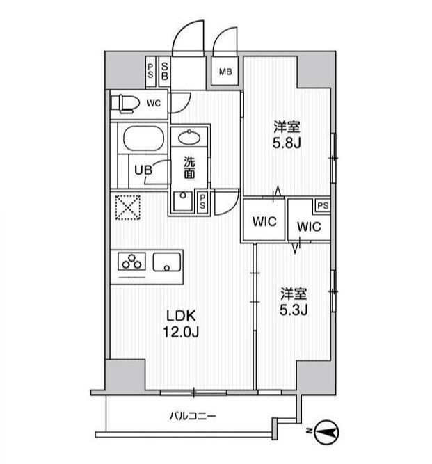 2LDK