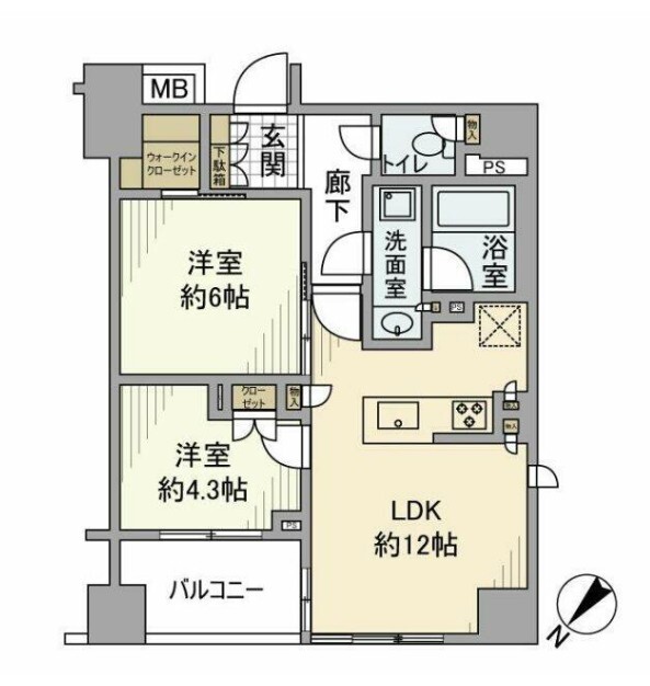 2LDK