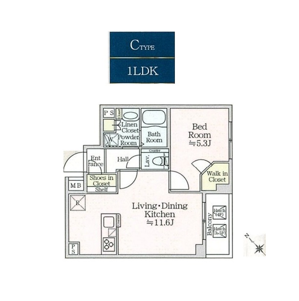 1LDK
