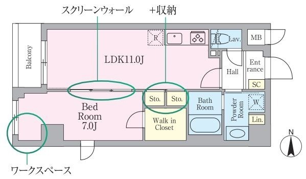 1LDK