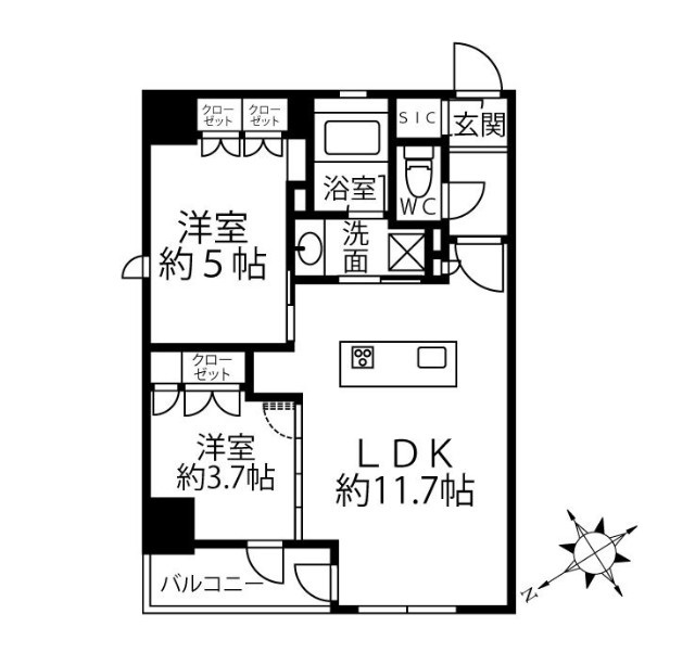 2LDK