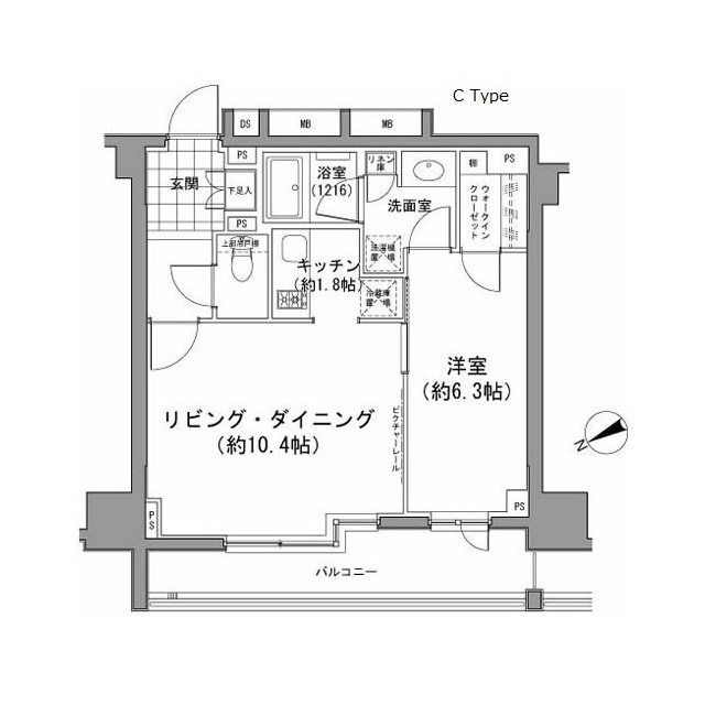 1LDK
