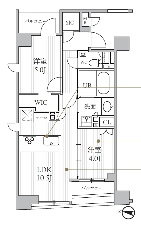 2LDK