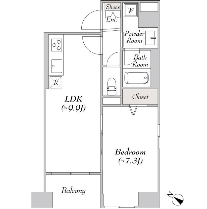 1LDK