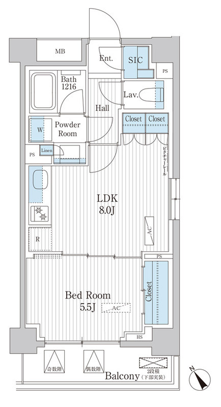 1LDK
