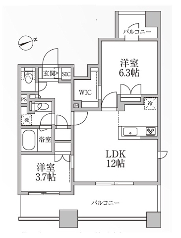 2LDK
