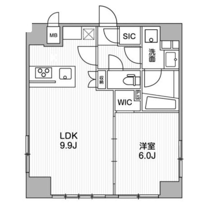 1LDK