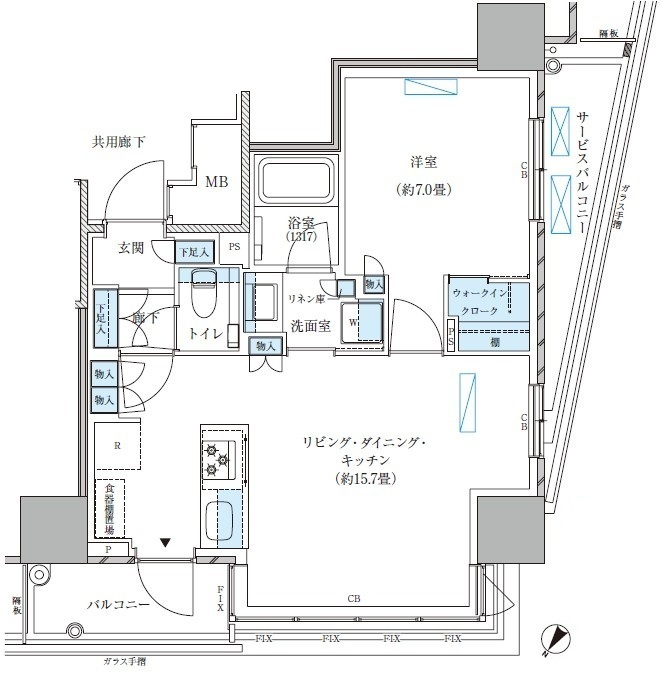 1LDK