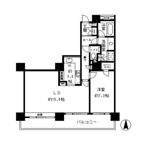 1LDK