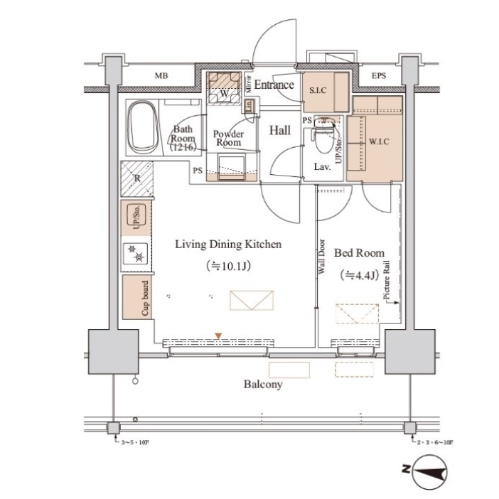 1LDK
