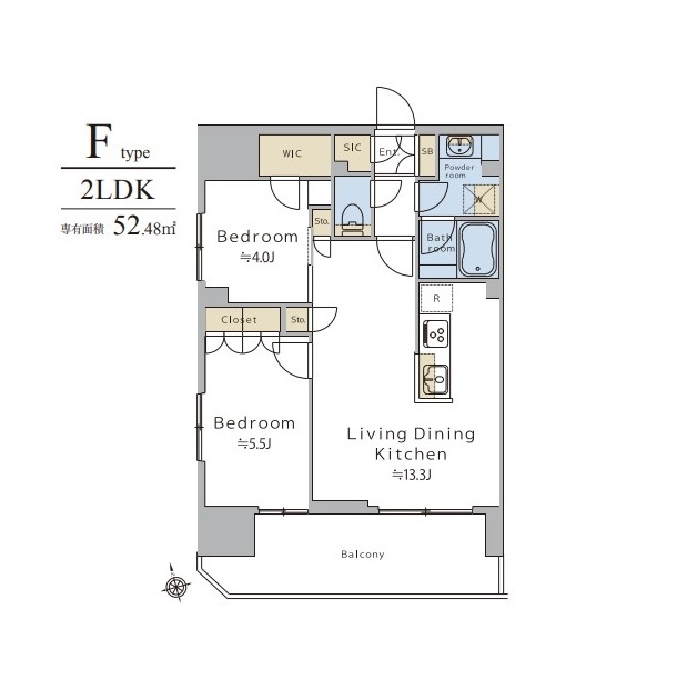 2LDK