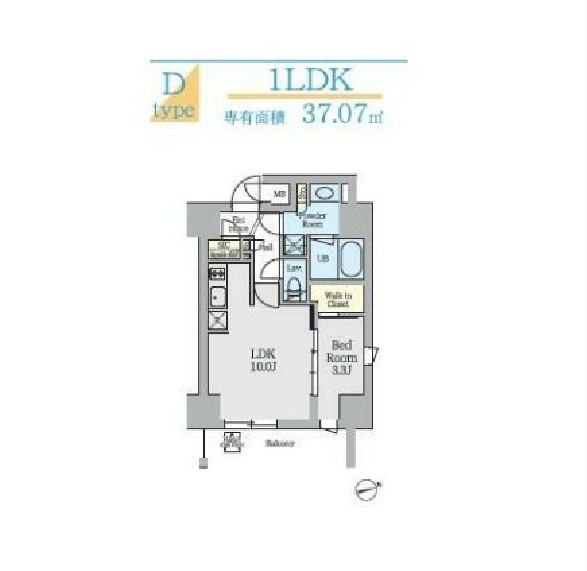 1LDK