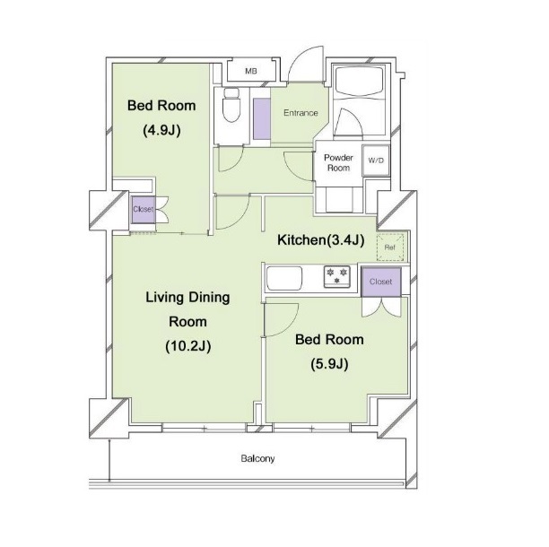 2LDK